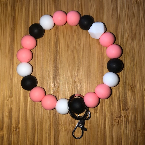 Silicone Bead Wristlets- customized options available - Picture 1 of 8
